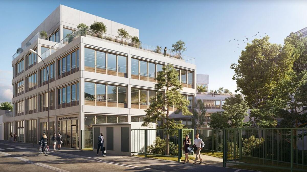Marceau à Bas-Montreuil: nouveaux standards pour les bureaux durables et innovants
