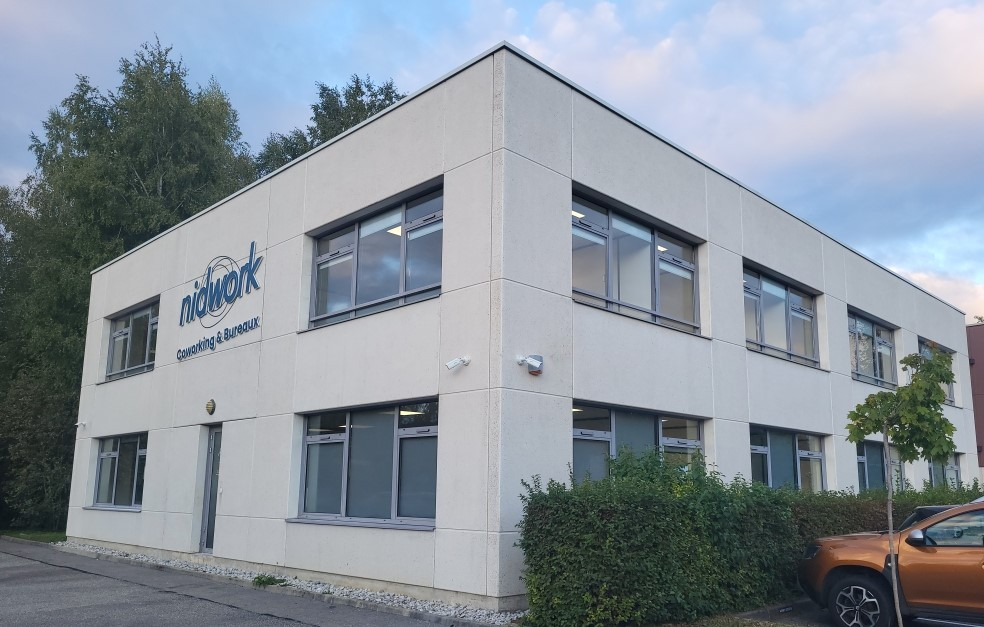 Nidwork inaugure un 3ᵉ centre d’affaires flexible à Annecy-Chavanod, au cœur du parc Altaïs