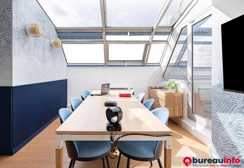 Bureaux à louer dans Surface modulable au dernier étage